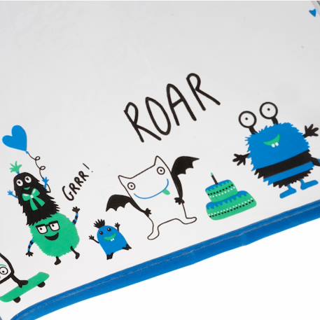 Parapluie cloche transparent, ouverture facile et sécurisante Pvc/monstre bleu 3 - vertbaudet enfant 