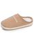 Chaussons mules suédine ultra confort moelleux souple et lavable Camel+Gris chiné clair+Noir+Rose pâle 6 - vertbaudet enfant 