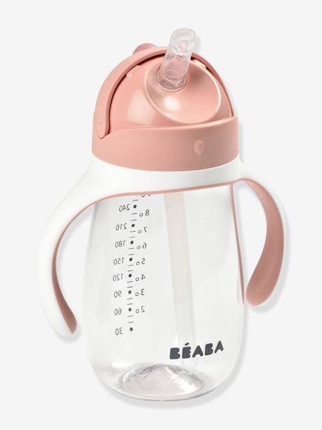 Tasse paille (300 ml) beige+BLEU+ROSE+vert sauge 12 - vertbaudet enfant 