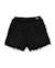 Short fille avec effet plume et toucher agréable Noir 2 - vertbaudet enfant 
