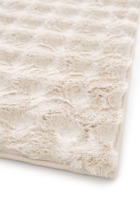 Tapis effet 3d ultra doux kumo Beige sable 3 - vertbaudet enfant 