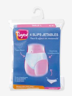 Puériculture-Toilette de bébé-Couches et lingettes-Lot de 4 slips jetables TIGEX