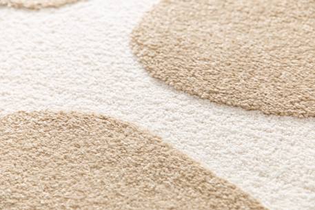 Tapis doux à motifs en relief blossom Blanc pur+Brun naturel 9 - vertbaudet enfant 
