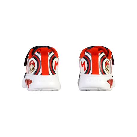 Baskets basses à scratch Mario Marine rouge 4 - vertbaudet enfant 