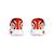 Baskets basses à scratch Mario Marine rouge 4 - vertbaudet enfant 