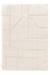 Tapis doux à relief en polyester recyclé murmure Beige sable+Blanc pur 7 - vertbaudet enfant 
