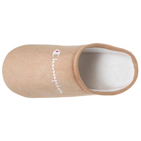 Chaussons mules suédine ultra confort moelleux souple et lavable Camel+Gris chiné clair+Noir+Rose pâle 2 - vertbaudet enfant 