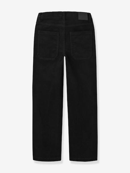 Pantalon droit en velours côtelé garçon name it noir 2 - vertbaudet enfant 