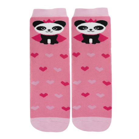 Chaussettes anti-dérapantes enfant rose 1/4 ans Rose 1 - vertbaudet enfant 
