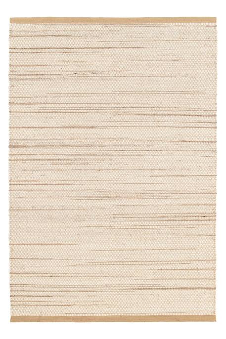 Tapis fait main en laine de nouvelle zelande et jute marius Beige sable 1 - vertbaudet enfant 