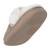 Chaussons mules cuir semelle bloup extra confort Beige+Camel 9 - vertbaudet enfant 