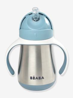 Puériculture-Repas-Vaisselle, coffret repas-Tasse paille inox (250 ml)