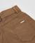 Short de fille en daim avec taille haute et fermeture à bouton Marron 5 - vertbaudet enfant 