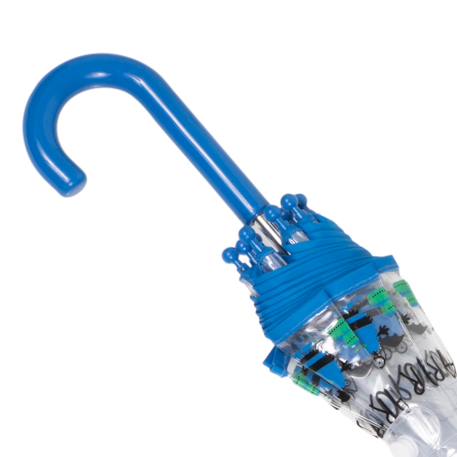 Parapluie cloche transparent, ouverture facile et sécurisante Pvc/monstre bleu 5 - vertbaudet enfant 