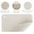 Tapis de bain rectangle antidérapant 39.5cm x 69.5cm en caoutchouc marble Gris 3 - vertbaudet enfant 