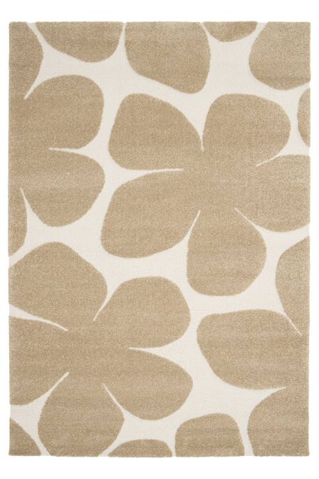 Tapis doux à motifs en relief blossom Blanc pur+Brun naturel 6 - vertbaudet enfant 