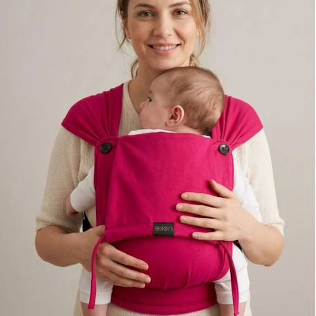 Porte-bébé tiny - bougainvilles Rouge 1 - vertbaudet enfant 