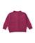 Gilet fille en tricot avec broderie florale et coupe croisée Violet 2 - vertbaudet enfant 