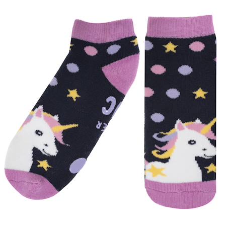 Chaussettes anti-dérapantes enfant marine 1/4 ans Marine 2 - vertbaudet enfant 