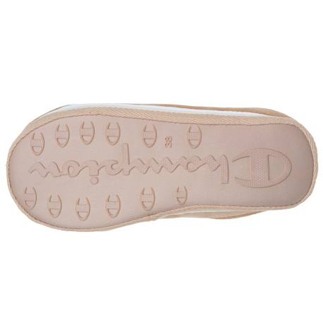Chaussons mules suédine ultra confort moelleux souple et lavable Camel+Gris chiné clair+Noir+Rose pâle 4 - vertbaudet enfant 