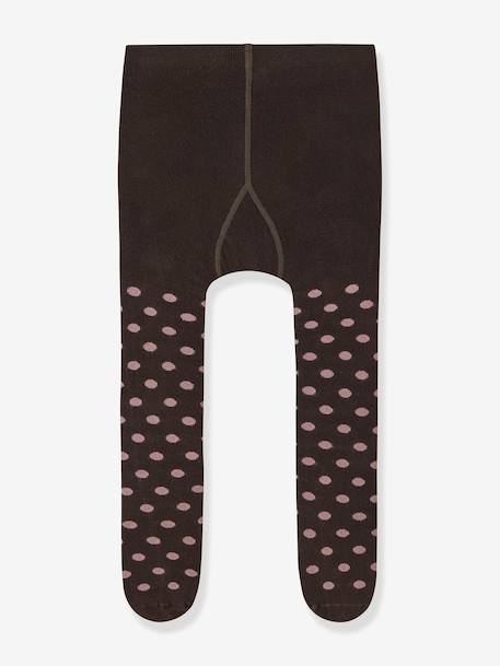 Lot de 2 collants fille name it chocolat 2 - vertbaudet enfant 