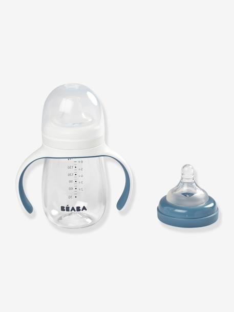 Biberon d'apprentissage 2 en 1 (210 ml) beige+BLEU+ROSE+vert sauge 5 - vertbaudet enfant 