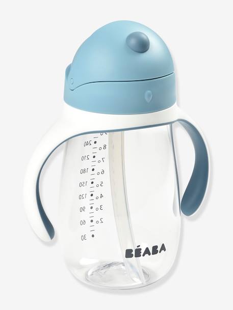 Tasse paille (300 ml) beige+BLEU+ROSE+vert sauge 9 - vertbaudet enfant 