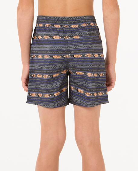 Short de bain volley raw energy mesh enfant Noir délavé 3 - vertbaudet enfant 