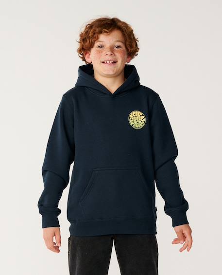 Sweat à capuche wetsuit icon enfant Aloe+Bleu marine foncé+Gris chiné+Os+Piscine à vagues 9 - vertbaudet enfant 