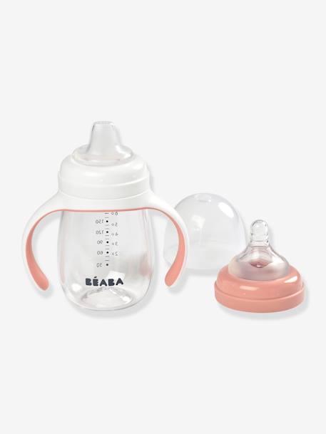 Biberon d'apprentissage 2 en 1 (210 ml) beige+BLEU+ROSE+vert sauge 10 - vertbaudet enfant 