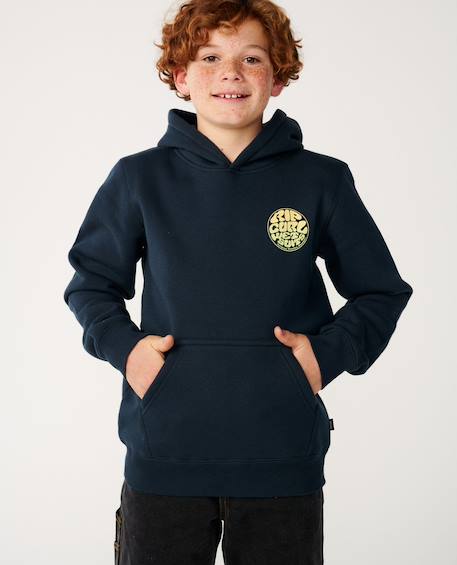 Sweat à capuche wetsuit icon enfant Aloe+Bleu marine foncé+Gris chiné+Os+Piscine à vagues 7 - vertbaudet enfant 