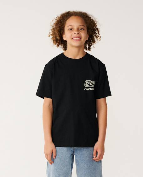 T-shirt garçon archive ripped Bluefin+Noir 7 - vertbaudet enfant 