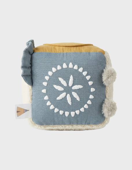 Cube activités bébé Beige 6 - vertbaudet enfant 