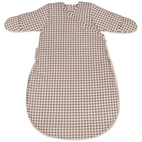 Gigoteuse hiver praliné rayures moka tog 2,5 (1-4 mois) Marron 1 - vertbaudet enfant 