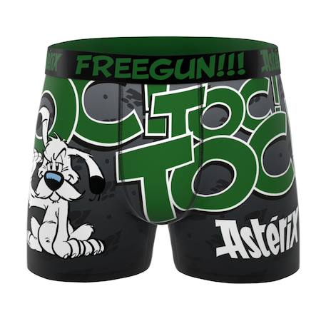 Lot de 4 boxers junior asterix Violet/rouge/gris foncé/vert/bleu/noir 5 - vertbaudet enfant 