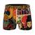 Lot de 3 boxers junior collection mangaka Rouge/orange/jaune/beige/bleu 5 - vertbaudet enfant 