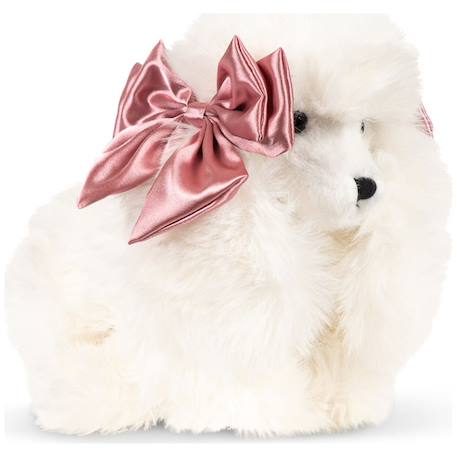 Peluche chiot spitz beige Beige, rose 1 - vertbaudet enfant 