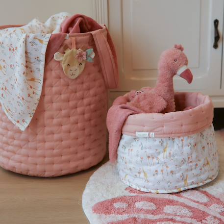 Panier de rangement safari leo Blanc, vert, beige+Rose, beige 7 - vertbaudet enfant 