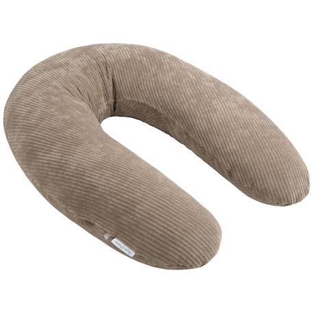 Coussin d'allaitement sense vert d'eau (140 x 45 cm) Marron+Vert d'eau foncé 1 - vertbaudet enfant 