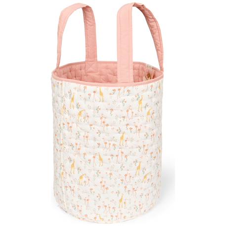 Panier de rangement safari leo Blanc, vert, beige+Rose, beige 6 - vertbaudet enfant 