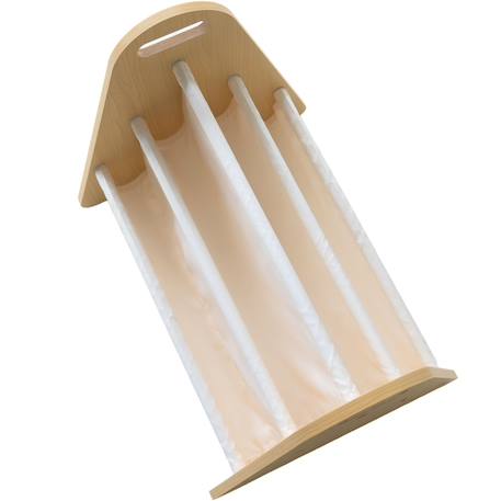 Bibliothèque double face crème Ecru, marron 2 - vertbaudet enfant 