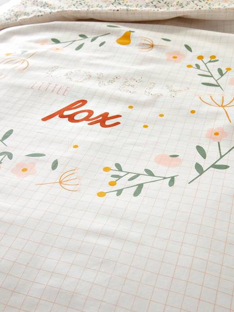 Housse de couette bébé FLEURETTES ECRU / MULTICO 3 - vertbaudet enfant 