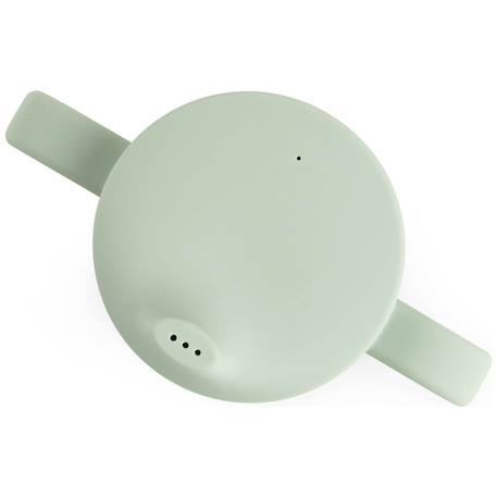Tasse à bec à 2 anses en silicone playground vert Vert 3 - vertbaudet enfant 