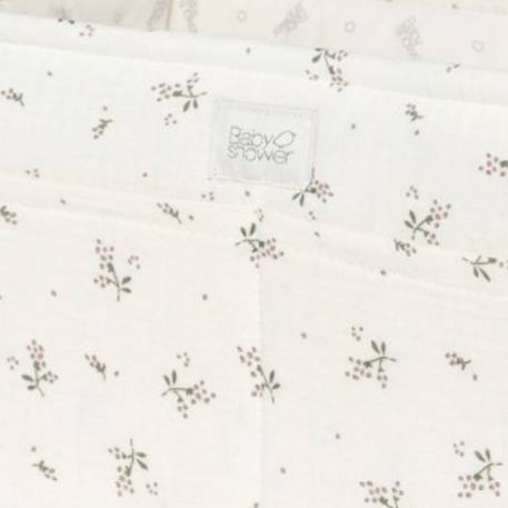 Panier de toilette big roseberry (29 cm) Ecru, rose, vert 2 - vertbaudet enfant 