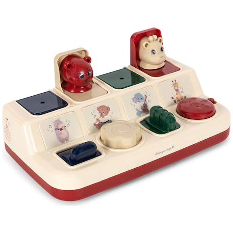 Pop-up musical Ecru, rouge, vert 2 - vertbaudet enfant 