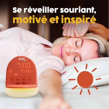 Réveil sun terracotta (10 ans et+) Terracotta 2 - vertbaudet enfant 