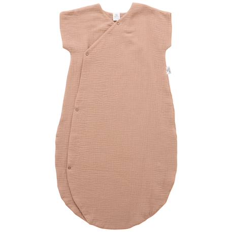 Gigoteuse été kimono uni mocha tog 1,6 (0-6 mois) Mocha 1 - vertbaudet enfant 