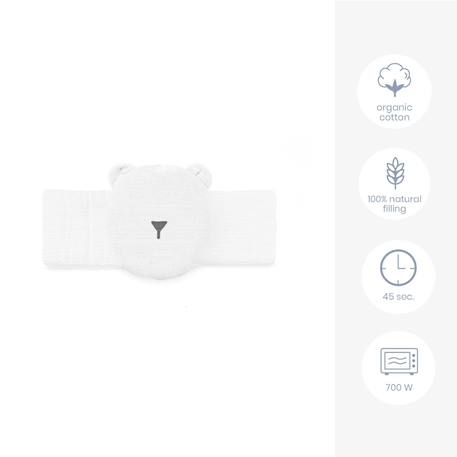 Ceinture bouillotte bébé easy dream Gris chiné 5 - vertbaudet enfant 