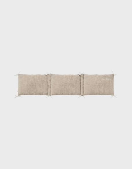 Tour de lit coton bio Beige 4 - vertbaudet enfant 