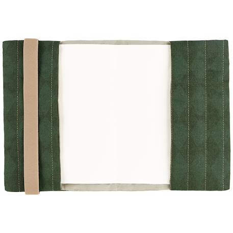 Protège-carnet de santé hyde park forest green diamonds Bleu 2 - vertbaudet enfant 